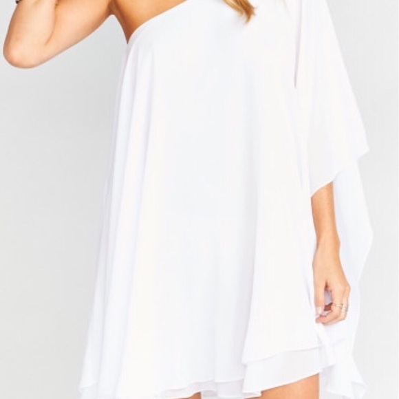 Show me your mumu white off the shoulder dress - Picture 2 of 3